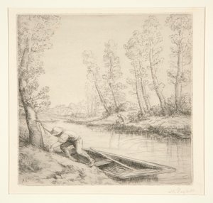 Aamu joella tekijältä Alphonse Legros