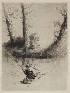 Kalastaja. tekijältä Alphonse Legros