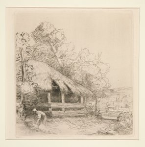 Le petit hangar (Pieni aita) tekijältä Alphonse Legros