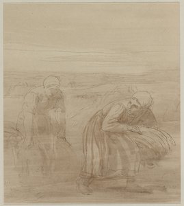 Gleaners, 1800-luku. tekijältä Alphonse Legros