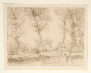 Les bords de la Liane (Lianen pankit) tekijältä Alphonse Legros