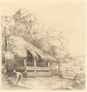 Little Shelter (Le petit hangar) tekijältä Alphonse Legros