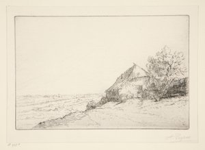 Mökki mäellä tekijältä Alphonse Legros