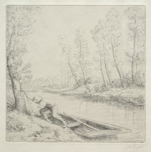 Aamu joella tekijältä Alphonse Legros