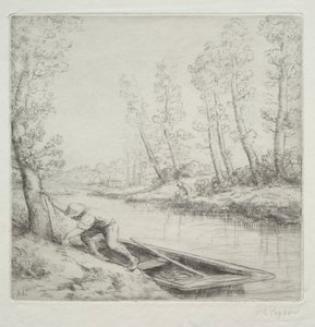 Aamu joella tekijältä Alphonse Legros