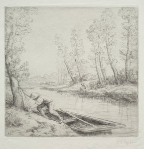Aamu joella Aamu joella. tekijältä Alphonse Legros