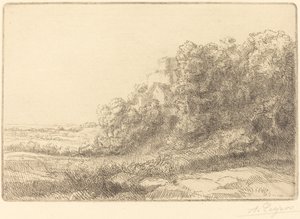 Vanha linna tekijältä Alphonse Legros