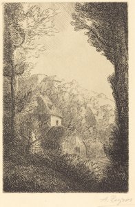 Vanha linna tekijältä Alphonse Legros