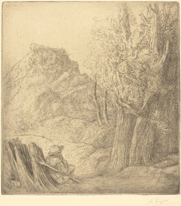 Vanhan kylän vanhakaupunki. tekijältä Alphonse Legros