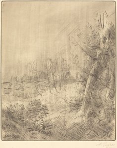 Vanhan kylän Vanhakaupunki. tekijältä Alphonse Legros