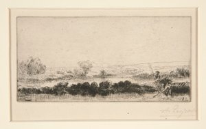 Tourbieresin maaseutu: suoalueella tekijältä Alphonse Legros