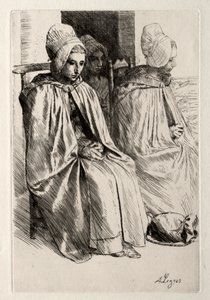 Talonpoikanainen Boulognen naapurustossa tekijältä Alphonse Legros