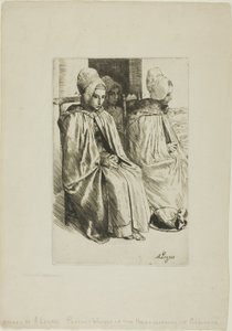 Talonpoikaisnaisia Boulognen lähistöltä tekijältä Alphonse Legros