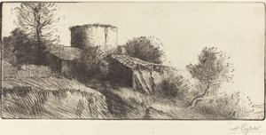 Kyyhkynen torni tekijältä Alphonse Legros