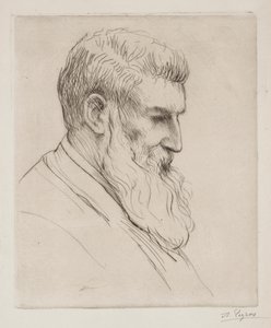 Craibe Angusin muotokuva. tekijältä Alphonse Legros