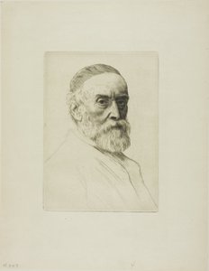 Muotokuva G. F. Wattsista, R.A. tekijältä Alphonse Legros