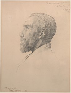 Professori Alexander Kennedyn muotokuva tekijältä Alphonse Legros