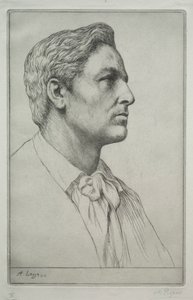 Sir Charles Holroydin muotokuva tekijältä Alphonse Legros