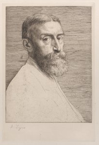 Sir Edward John Poynterin muotokuva, 1877. tekijältä Alphonse Legros