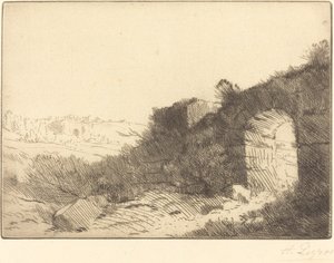 Rooman raunio (Ruine romaine) tekijältä Alphonse Legros