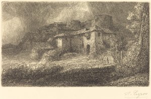 Linnan rauniot tekijältä Alphonse Legros