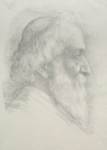 Omakuva 10. lautanen. tekijältä Alphonse Legros