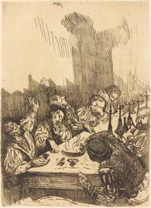 Varjo (ombre) tekijältä Alphonse Legros