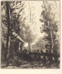Aitta (Le hangar) tekijältä Alphonse Legros