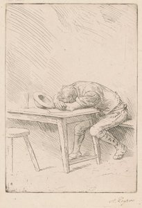 Työläisen siesta tekijältä Alphonse Legros