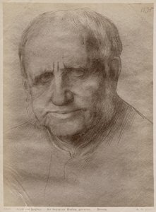 Sir Francis Seymour Haden, etcher, 1895 (kultapiste paperilla) (katso myös 414599) tekijältä Alphonse Legros