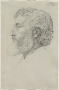 Sir Frederick Leighton tekijältä Alphonse Legros
