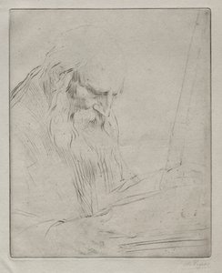 Tutkimus lukevasta miehestä tekijältä Alphonse Legros