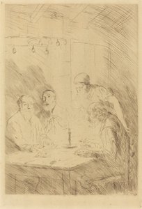 Köyhien illallinen tekijältä Alphonse Legros