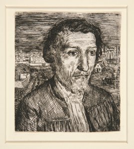 Puusepän pää (Carpenter tekijältä Alphonse Legros