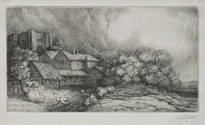 Abbey Farm tekijältä Alphonse Legros