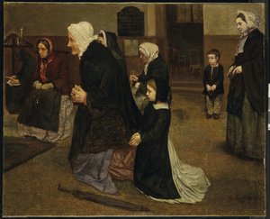 Angelus, 1859 tekijältä Alphonse Legros