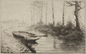 Kanava, aamu. tekijältä Alphonse Legros