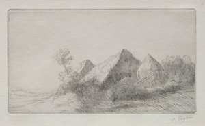 Kärryvarasto. tekijältä Alphonse Legros