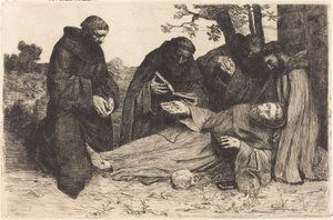 Pyhän Franciscus La mort de St. Francois