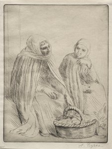 Munakauppiaat (1. lautanen) tekijältä Alphonse Legros
