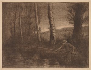 Kala vanneverkossa tekijältä Alphonse Legros
