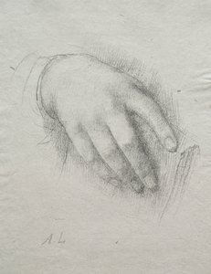 Nora E. Legrosin käsi tekijältä Alphonse Legros