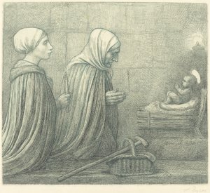 Seimi La creche. tekijältä Alphonse Legros