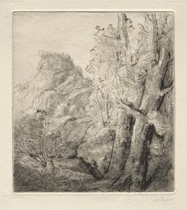 Vanha kaupunki tekijältä Alphonse Legros