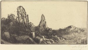 Montrougen vanha kilparata tekijältä Alphonse Legros