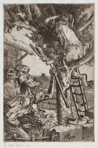 Päärynävaras, nro 1, c. 1890. tekijältä Alphonse Legros