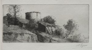 Pigeon Tower tekijältä Alphonse Legros