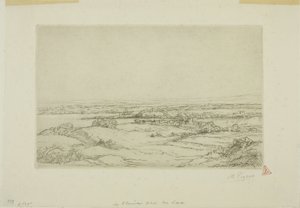Tasango lähellä järveä tekijältä Alphonse Legros
