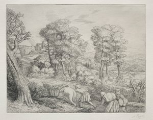 Paluu maatilalle tekijältä Alphonse Legros