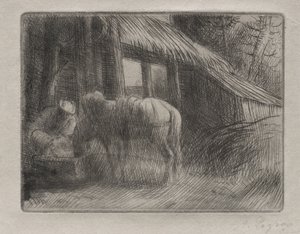 Kastelupaikka (2. lautanen) tekijältä Alphonse Legros